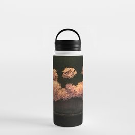 Sunset Sakura Water Bottle