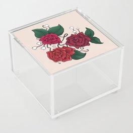 Romantic Roses Acrylic Box