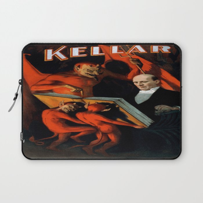 Vintage poster - Kellar the Magician Laptop Sleeve