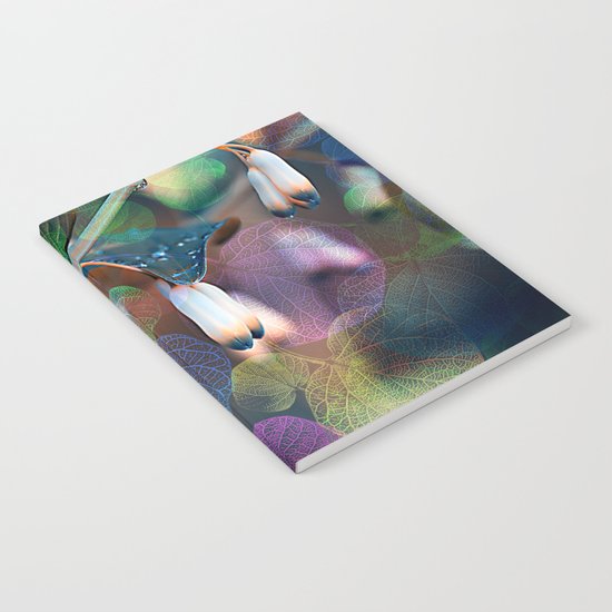 Floral abstract(48). Notebook