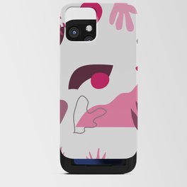 Pink Beach Vibes Matisse Inspired iPhone Card Case