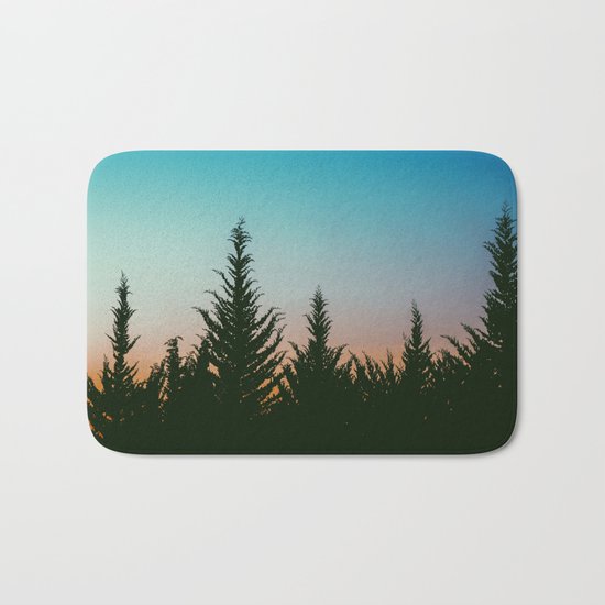 Tree tops #society6 Bath Mat