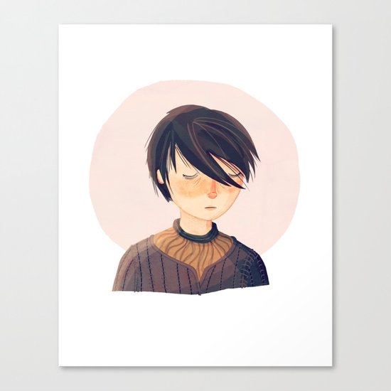 There Is Only One Thing We Say To Death Canvas Print