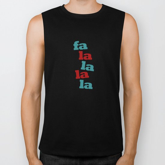 fa la la la la Biker Tank