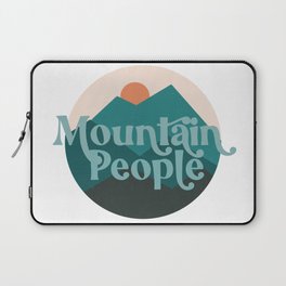 Mountain People Landscape Design Laptop Sleeve