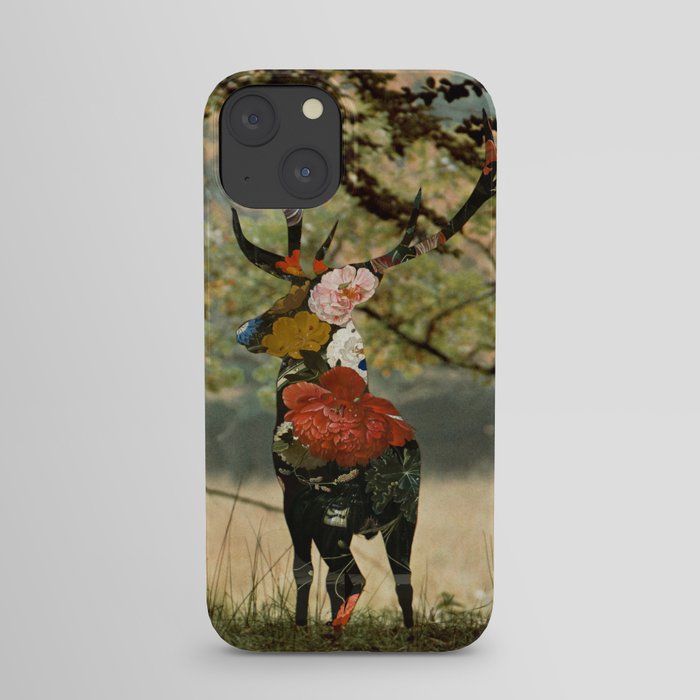 Ki im Einsatz · Modell Siegfried, sags mit deer Blume iPhone Case