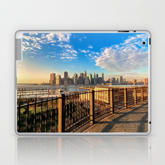 New York City Manhattan skyline Laptop & iPad Skin