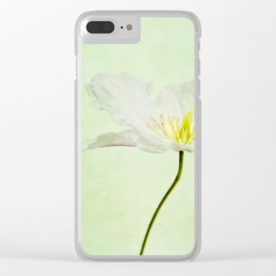 A FLOWER II Clear iPhone Case