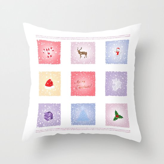 Christmas Time Throw Pillow