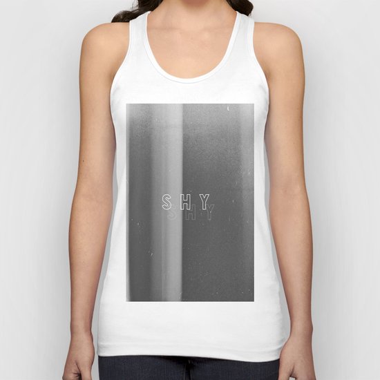 Shy Unisex Tank Top