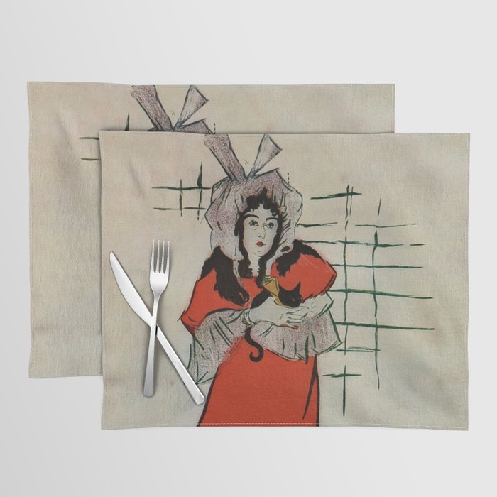 Toulouse Lautrec May Belfort Placemat