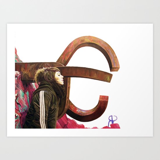 Clara Art Print