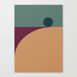 Simplistic Landscape VIII Canvas Print