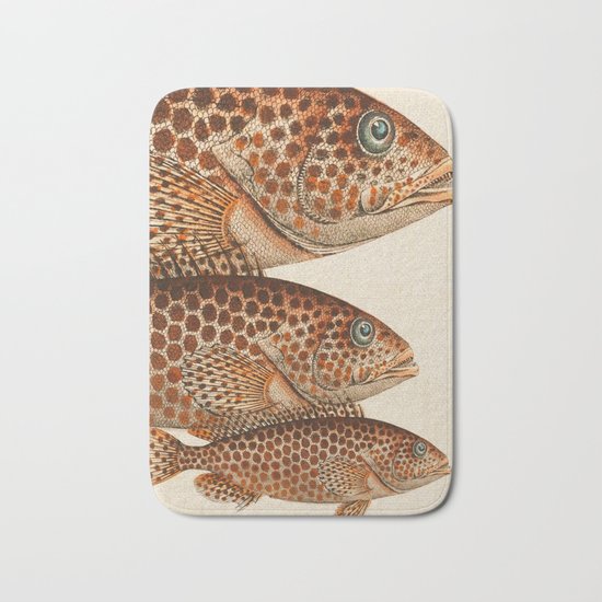 Fish Classic Designs 6 Bath Mat