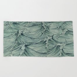 The Sailor's Sea Beach Towel