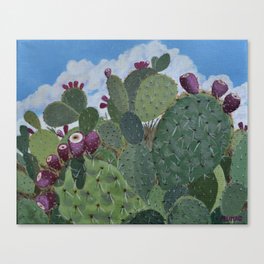 Prickly Pear Bouquet Canvas Print