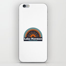 Lake Norman North Carolina Rainbow iPhone Skin