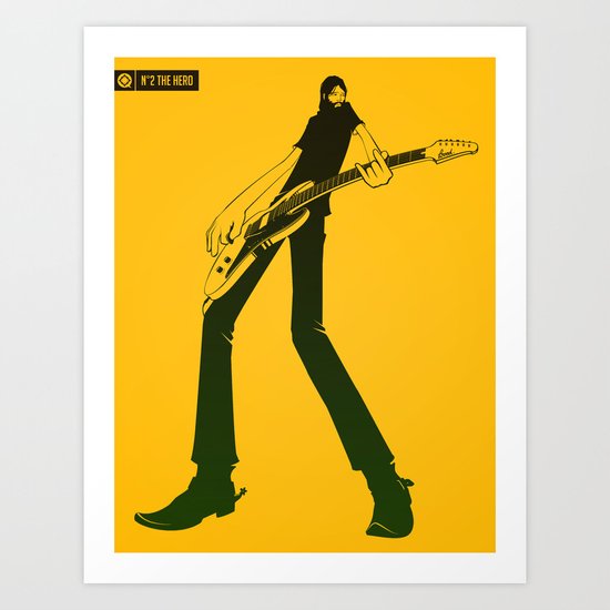 Hero Art Print