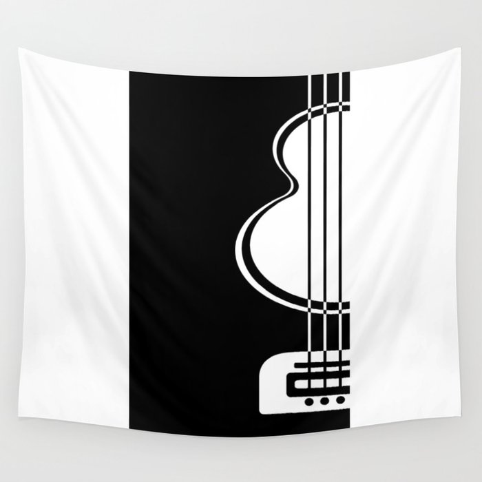 guitar wallpaper Wall Tapestry