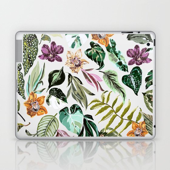 Wild colorful jungle FN7 Laptop & iPad Skin