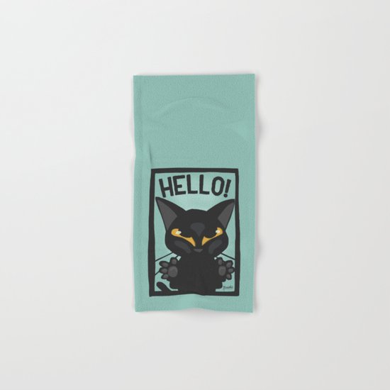 Hello! Hand & Bath Towel