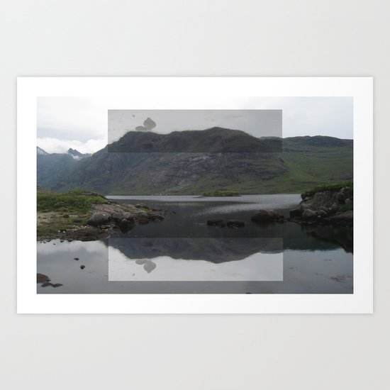 FORCED MIRROR III. Art Print