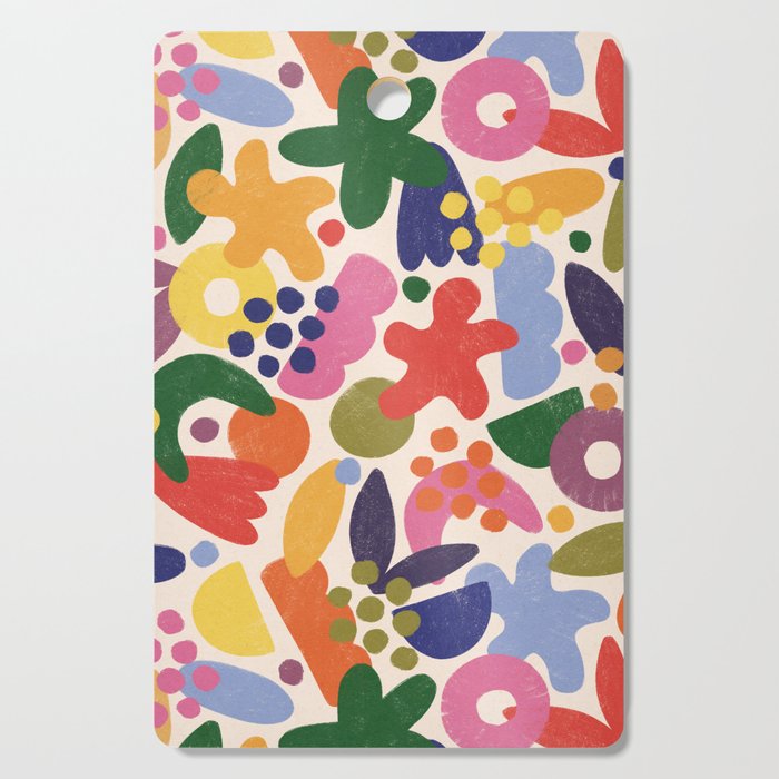 Bright Abstract Pattern #1 Cutting Board