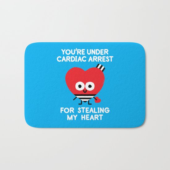 Aww Enforcement Bath Mat