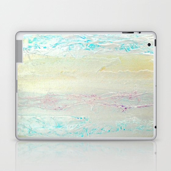 Chaudry Gold Blue Pink Textures Laptop & iPad Skin
