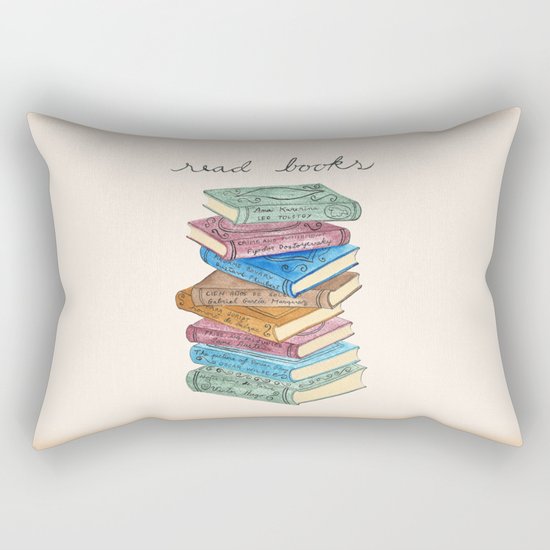 Love for reading Rectangular Pillow