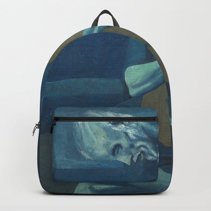 The old blind guitarist Pablo Picasso Backpack