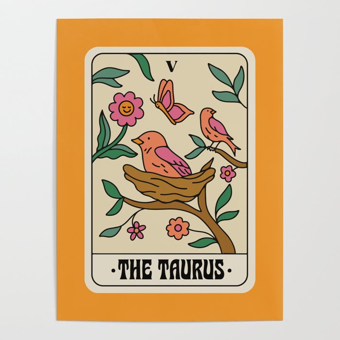 Taurus Tarot Poster