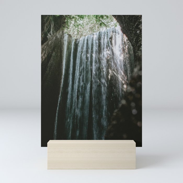 Tukad Cepung Waterfall Mini Art Print