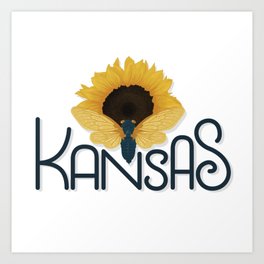 A Kansas Summer Art Print