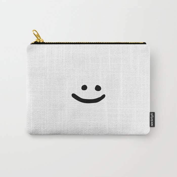 Smiley Face Carry-All Pouch