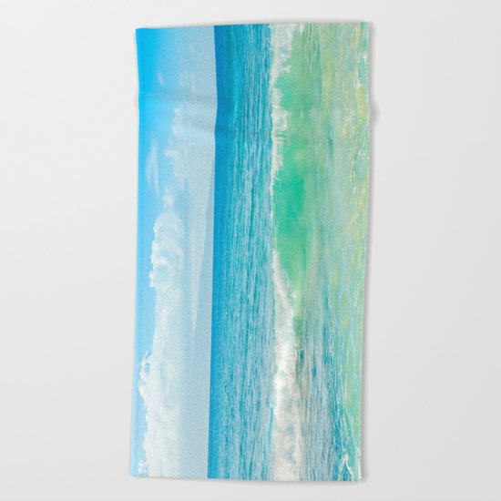 Ocean Blue Beach Dreams Beach Towel