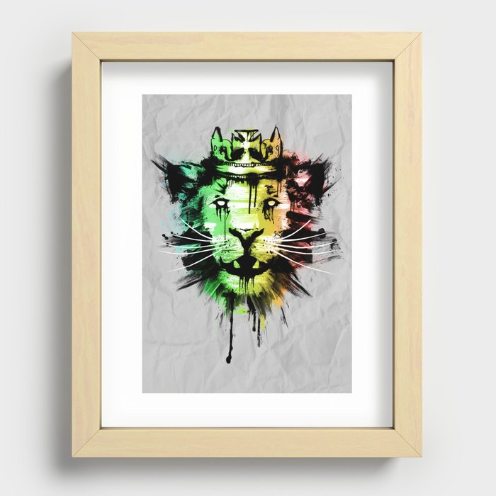 Tuff Gong Recessed Framed Print