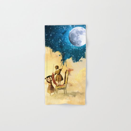 Painting Stars Hand & Bath Towel