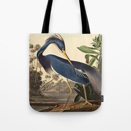 John James Audubon - Louisiana Heron Tote Bag