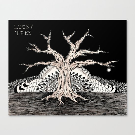 Lucky Tree Canvas Print