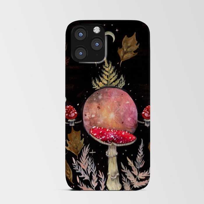 Autumnal Fancy Fungi iPhone Card Case