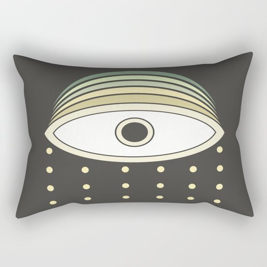 sadness- one could take a shower under my tears Rectangular Pillow