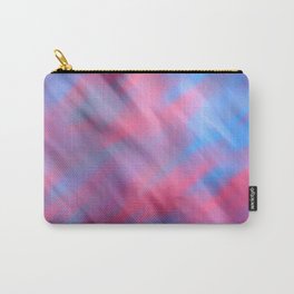 Abstract pink teal modern hand painted watercolor Carry-All Pouch
