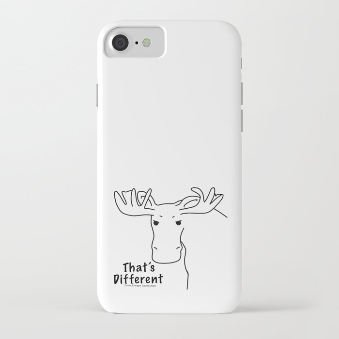 Mikey the Minnesota Moose - That's Different iPhone Case