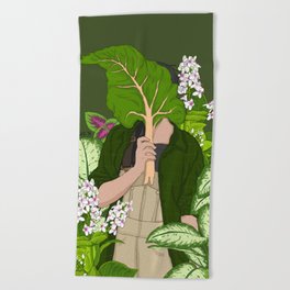 Loving Garden Beach Towel