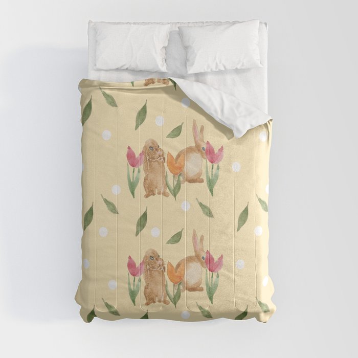 Bunny Pattern Comforter