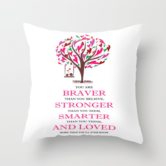 Winnie the Pooh Book Quote Throw Pillow by Quotes Literary Apparel