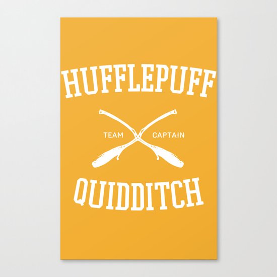 Hogwarts Quidditch Team: Hufflepuff Canvas Print