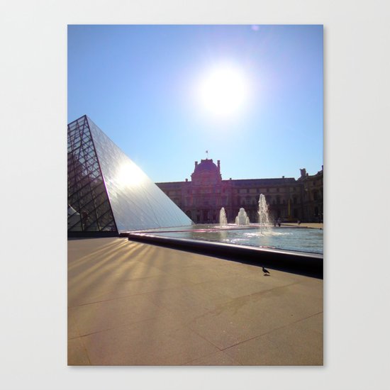 Louvre Paris Canvas Print