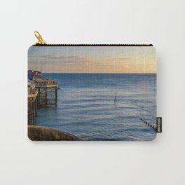 Cromer pier at sunrise Carry-All Pouch | Coastalsunrise, Northnorfolkcoast, Nopeople, Outdoor, Cromer, Norfolkcoast, Seascene, Seascape, Cromerpier, 2208Cr 